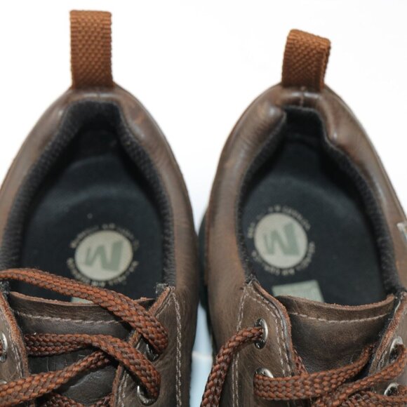 Merrell Mens Styria Boots Size 7.5 Waterproof Brown Leather Lace Up Outdoor Work - Picture 10 of 16
